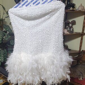 Sequin mini prom dress or formal short dress